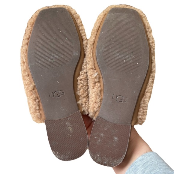 UGG Janaya Cozy Mule Shoes In Chestnut Brown Women’s Size 5.5 - Picture 6 of 7